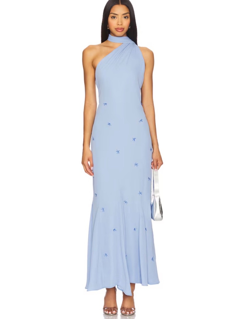 Baobab Ari Maxi Dress in Misty Blue- Revolve